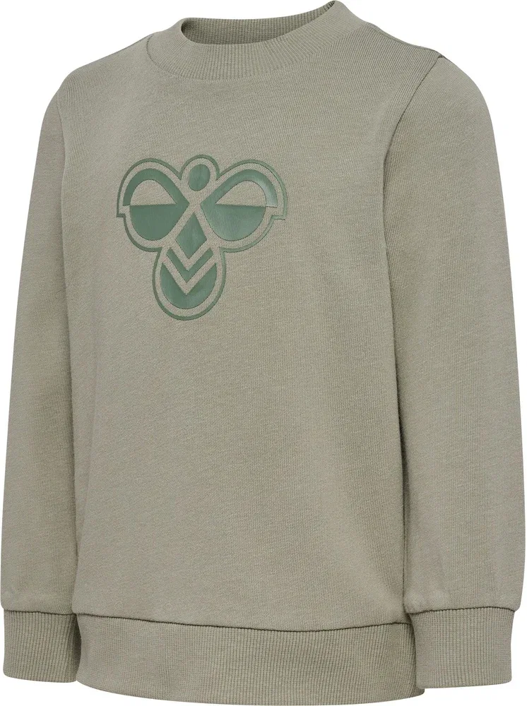 Спортивный костюм детский с принтом Mini Jersey Crewsuit Bee Hummel, черный — фото 2