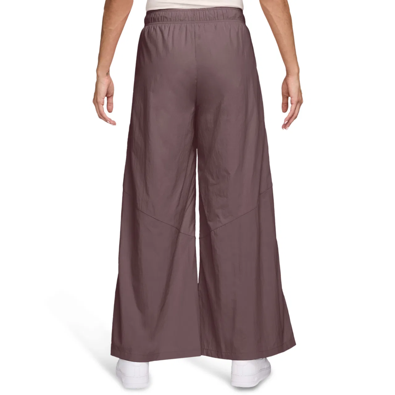 Женские брюки широкие NSW Wide Leg Woven Nike, цвет Tattoo/Chalk — фото 2
