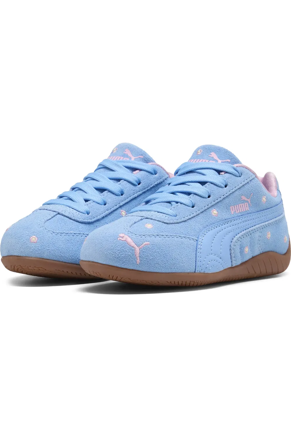 Детские кроссовки на шнуровке Speedcat OG PUMA, Team Light Blue/Gum