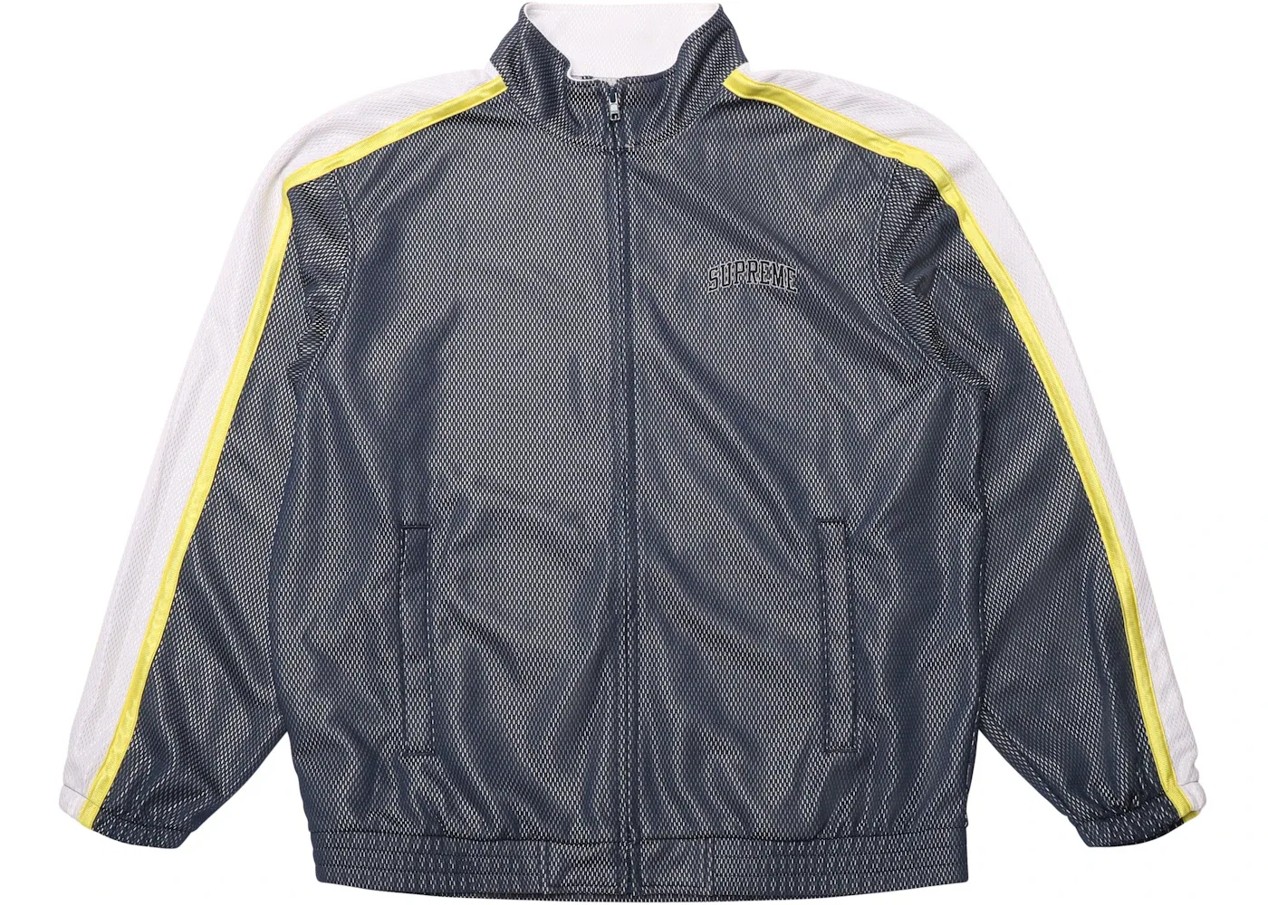 Мужская куртка из сетки Supreme Bonded Mesh Track Jacket, Navy
