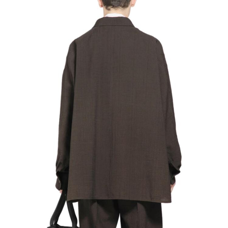 Рубашка мужская коричневая Bottega Veneta, коричневый — фото 4