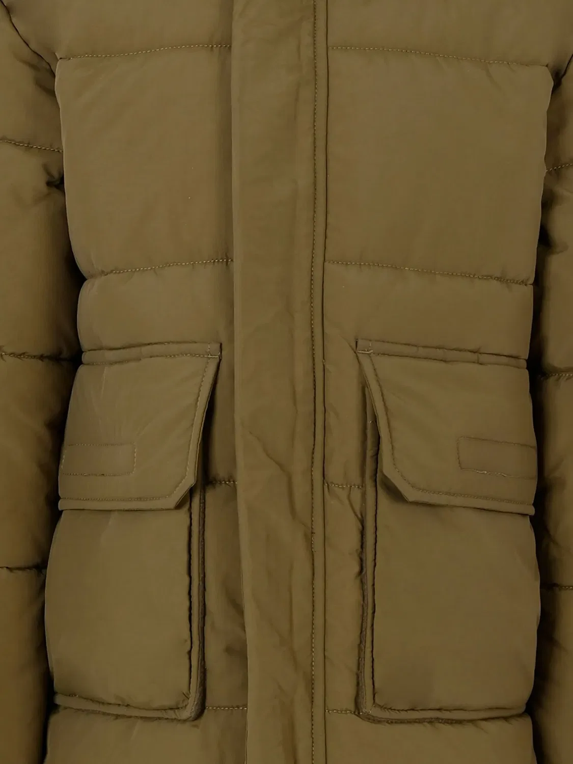 Куртка с капюшоном и стеганым дизайном Timberland, зеленый — фото 2