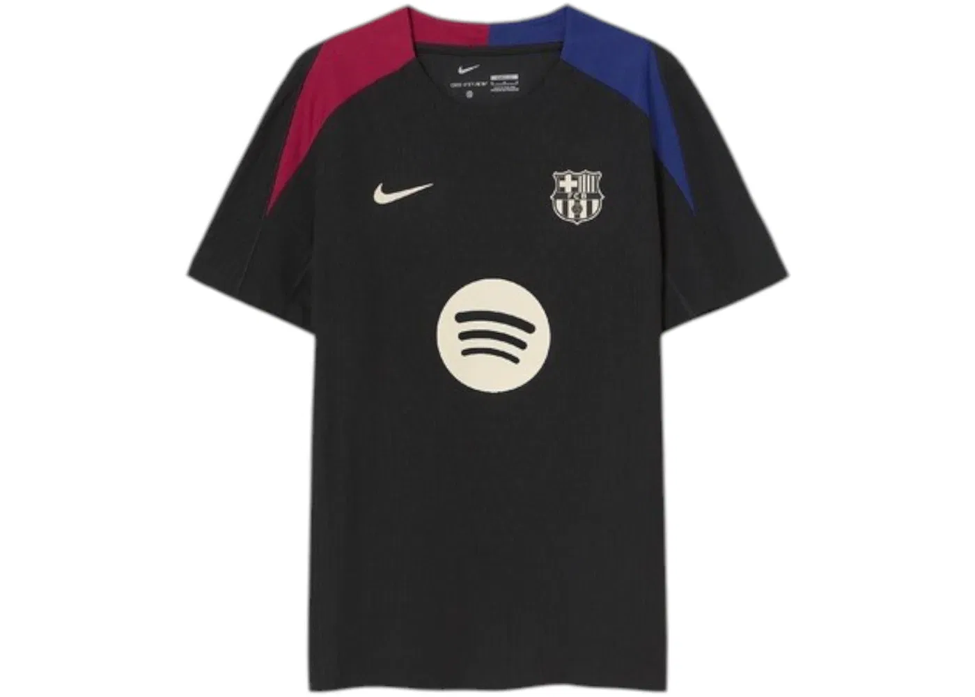 Мужская футболка с длинным рукавом Nike Barcelona F.C. Strike Dri-Fit ADV Elite Training Jersey, Black