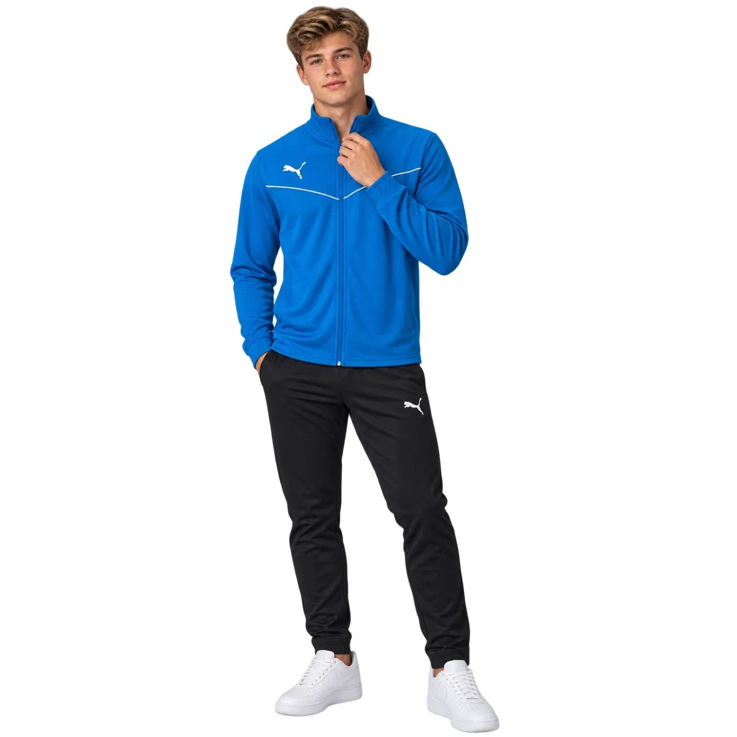 Спортивный костюм для детей, синий Puma — фото 2