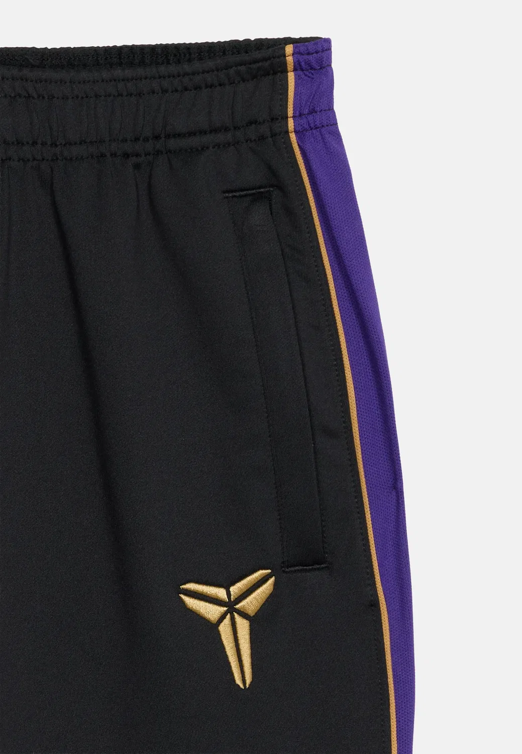 Брюки унисекс FC Barcelona Strike на молнии - клубная одежда Nike Performance, Black/Field Purple/Metallic Gold-Coloured — фото 3