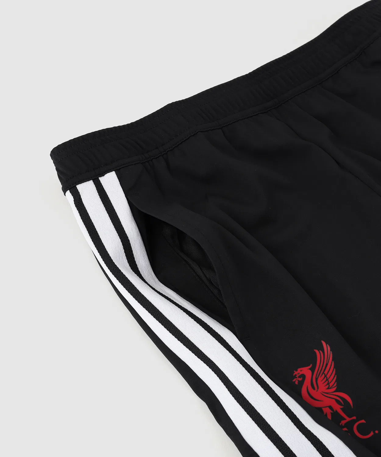 Мужские тренировочные брюки с логотипом Liverpool FC, Adidas, Black — фото 3