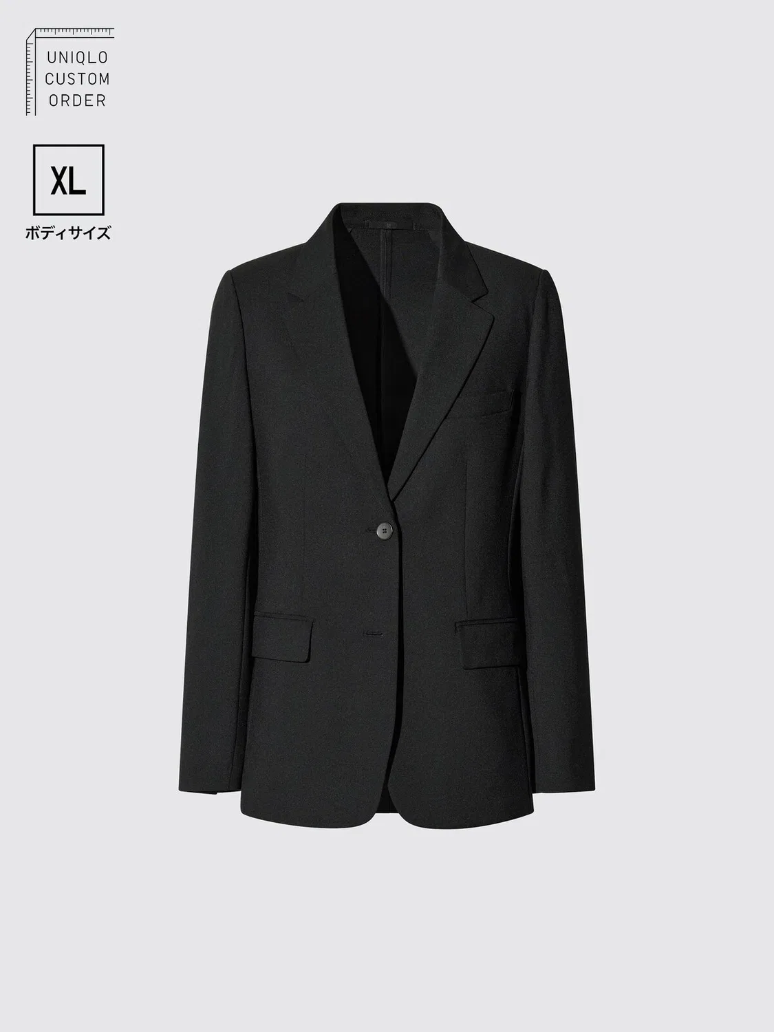 Куртка Uniqlo Впечатляющая, черный