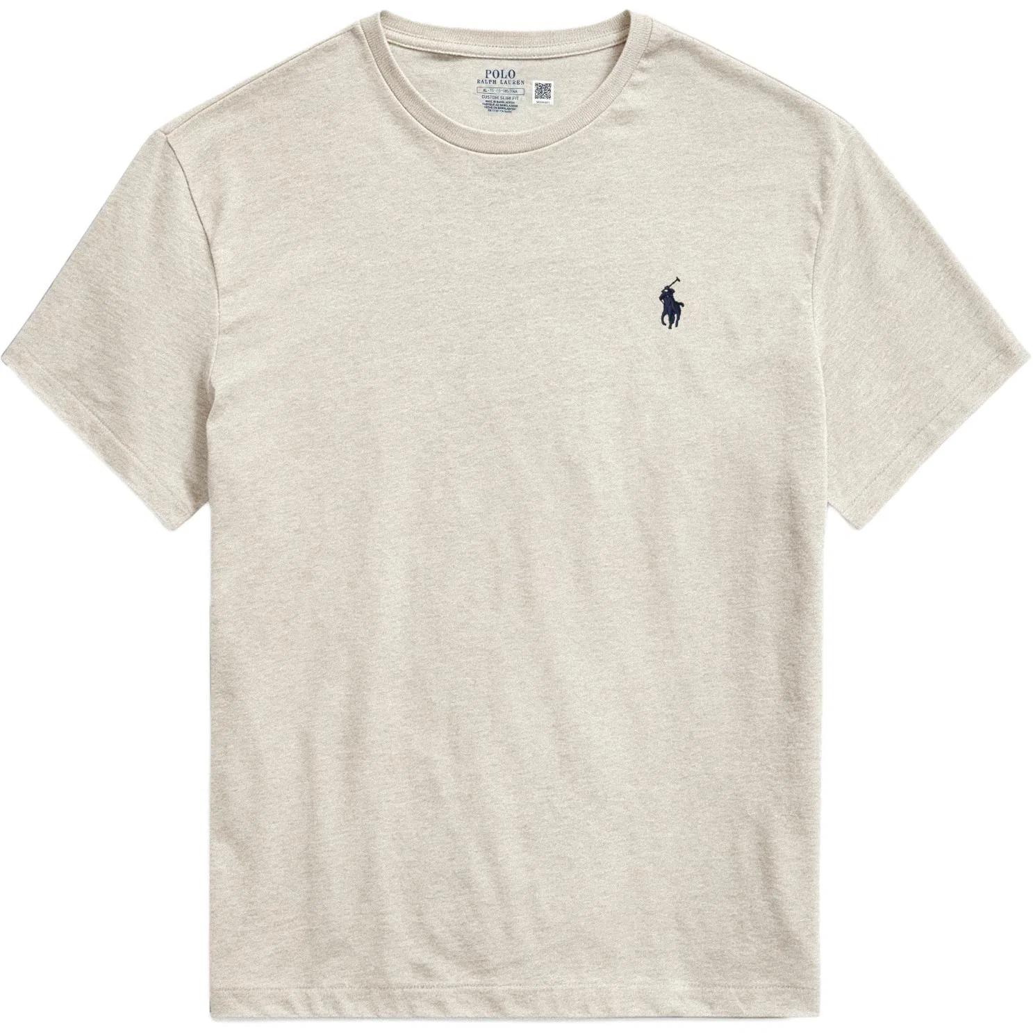 Мужская футболка с круглым вырезом Beige Polo Ralph Lauren