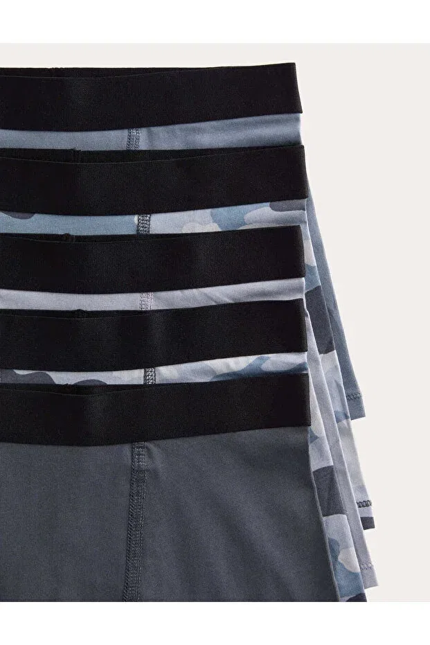 Детский комплект боксеров для девочек хлопковый Marks & Spencer, Multi Color — фото 2