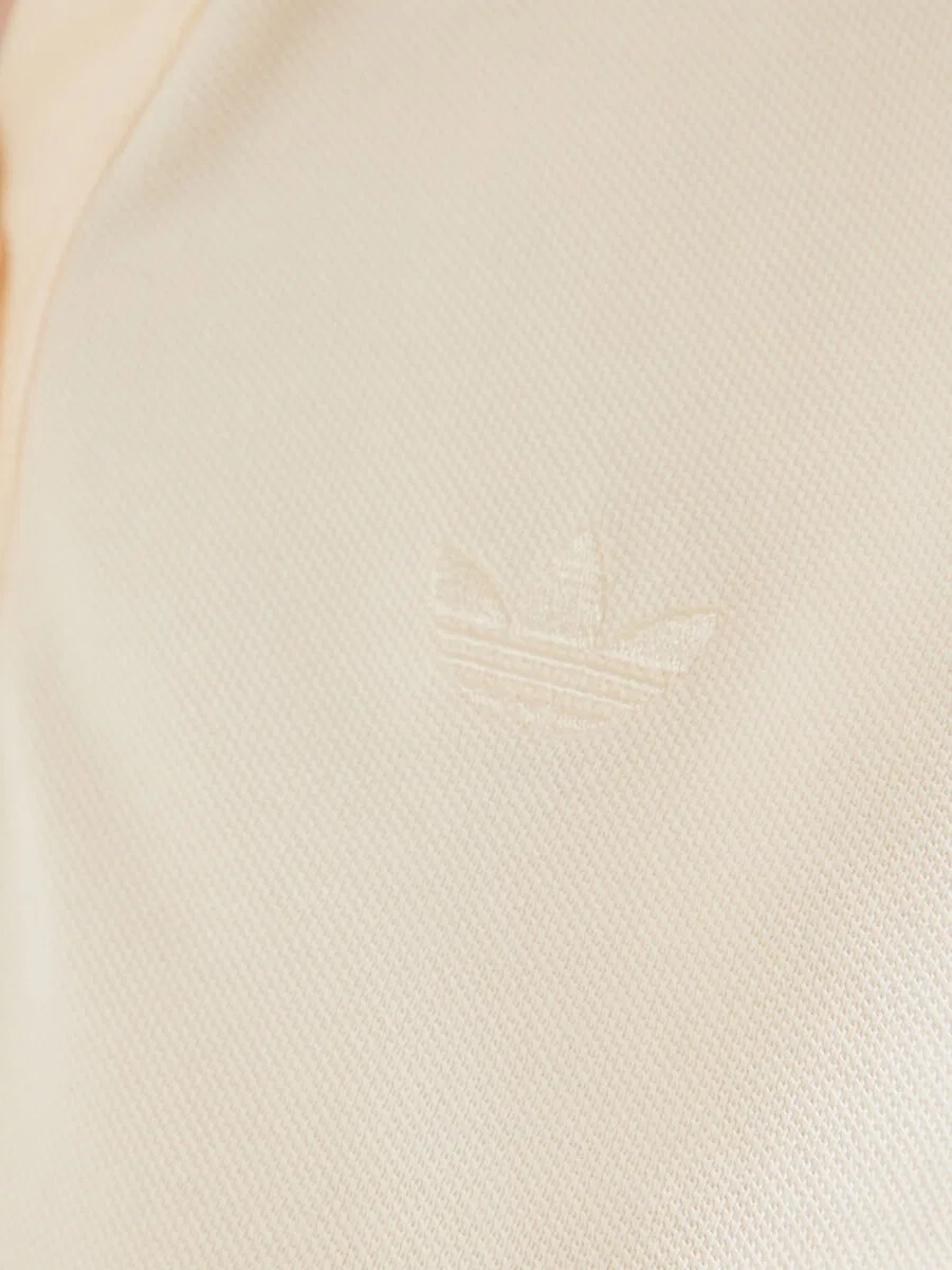 Футболка-поло ADIDAS ORIGINALS с коротким рукавом, пастельно-желтого цвета — фото 3