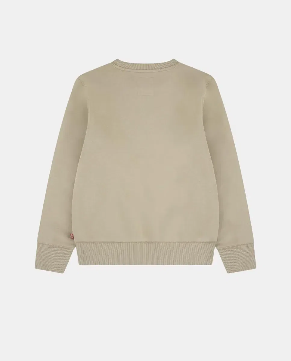 Детская кофта с круглым вырезом и принтом Levi's, Blanco — фото 2