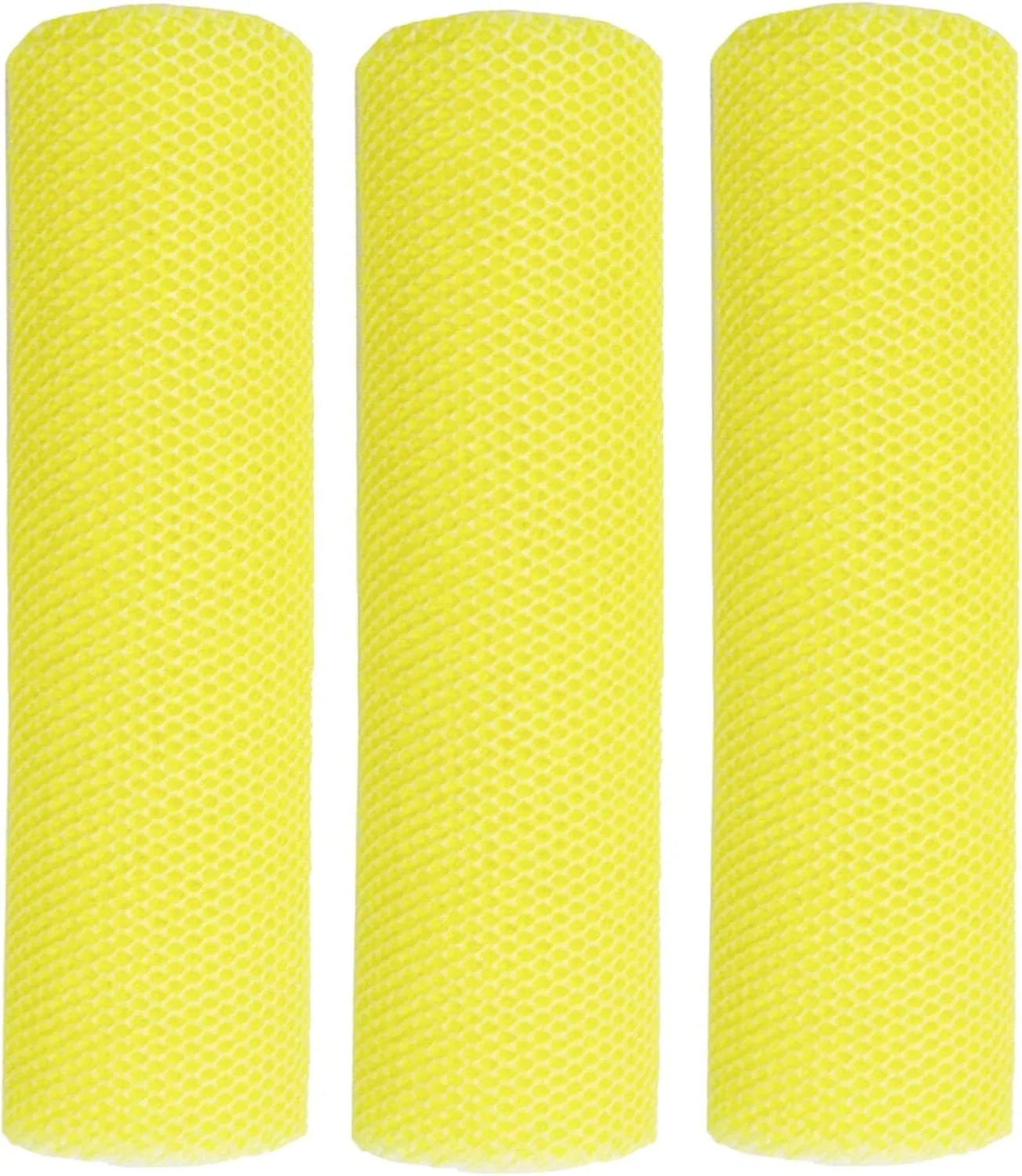 Мочалка для тела, Nylon, 3 шт, 30x80 см, Yellow Generic