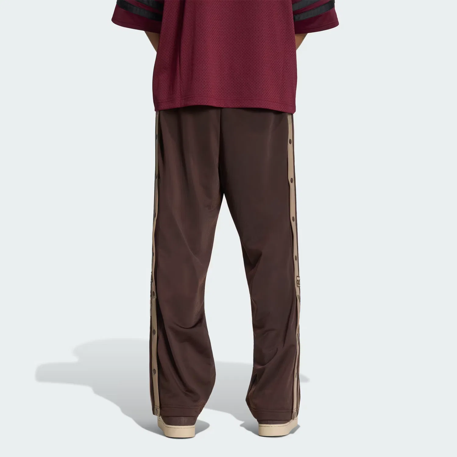 Мужские спортивные штаны на кулиске Adibreak Classic Adidas Originals, Aurora Coffee — фото 3