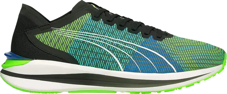 

Кроссовки Puma Electrify Nitro Ultra Blue Green Glare, зеленый