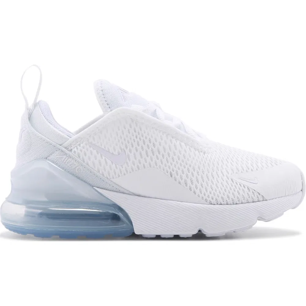 Детские кроссовки Air Max 270 Nike, White/Silver — фото 2