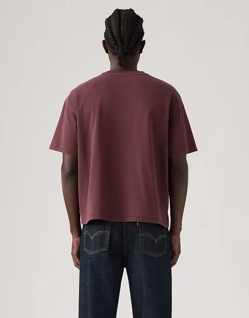 Футболка Levi's Boxy красного — фото 2