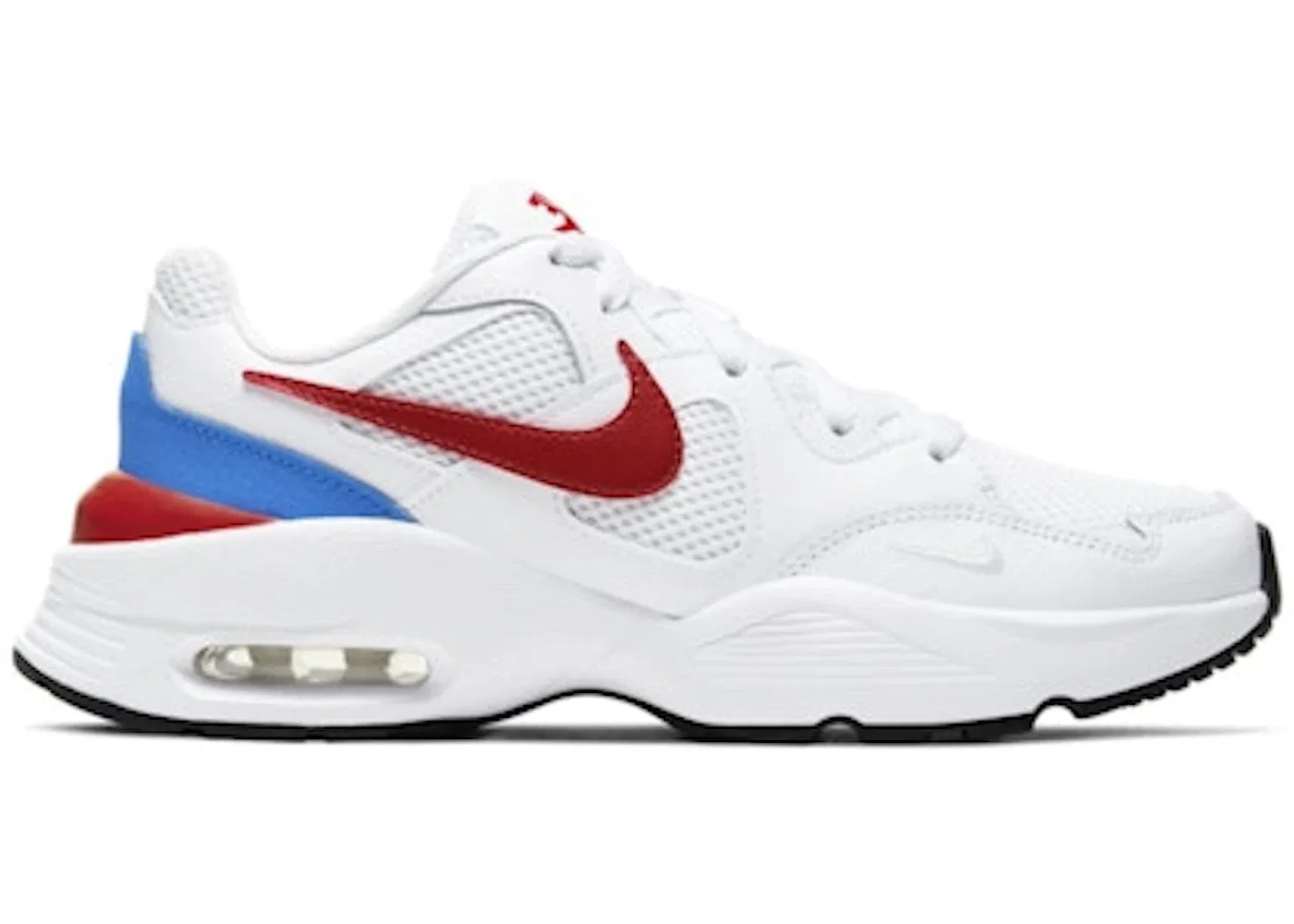 Детские кроссовки Lifestyle Nike Air Max Fusion Nike, White/Pacific Blue/Gym Red