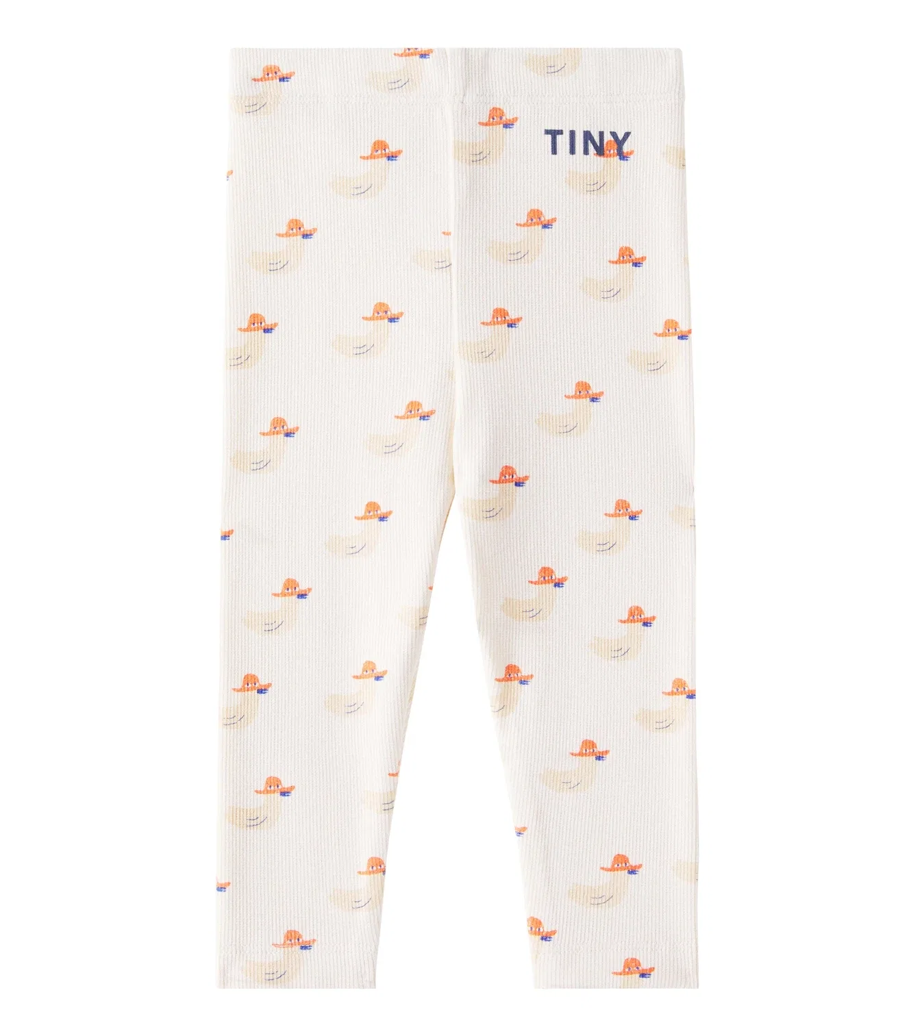Леггинсы хлопковые с принтом Tinycottons, белый