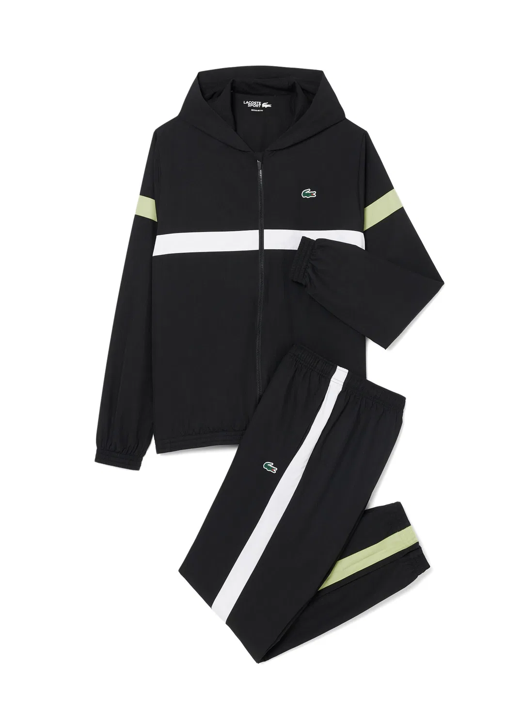 Спортивный костюм Lacoste Regular Fit, черный