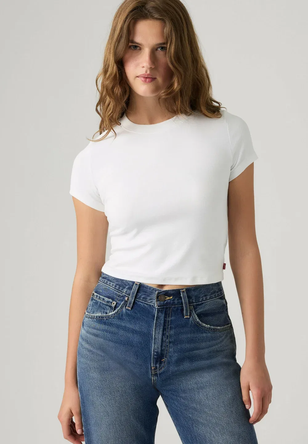 Детская футболка Essential, антрацитовый цвет, ночной принт Levi'S, Anthracite Night Whites — фото 4