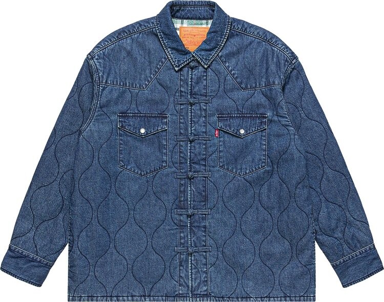 

Рубашка CLOT x Levi's Padded Western Shirt 'Blue', синий