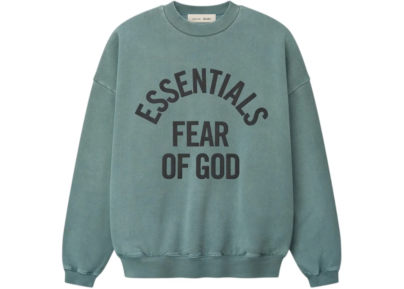 Мужской свитшот из футера с принтом Campus 90's Fear of God, Faded Coastal