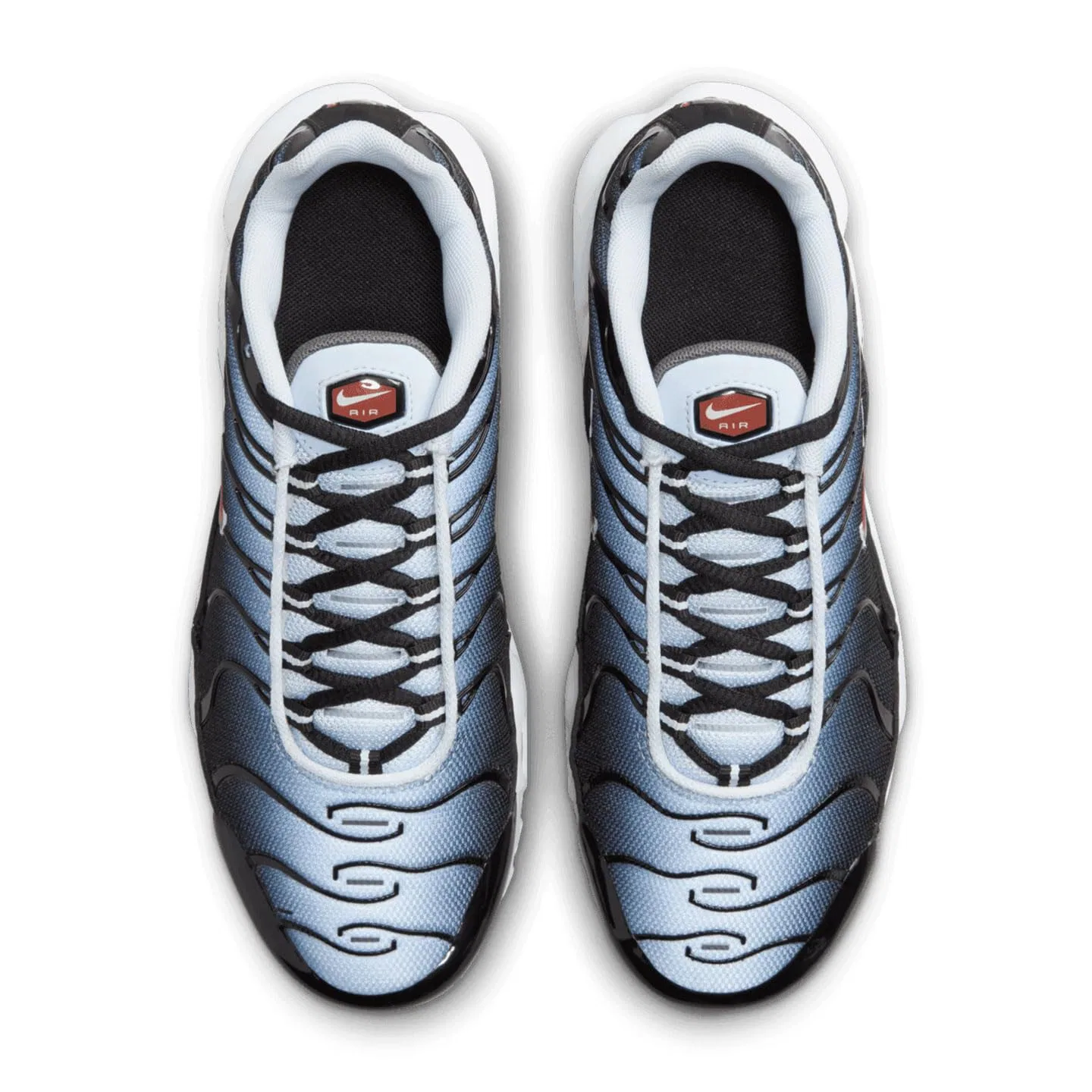 Детские кроссовки для мальчиков с амортизацией NIKE Air Max Plus GS, Blue/Yellow/Black — фото 4
