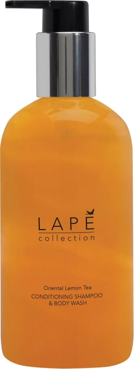 Гель для душа и шампунь LAPE collection, набор 8 x 0,3 л, Lemon
