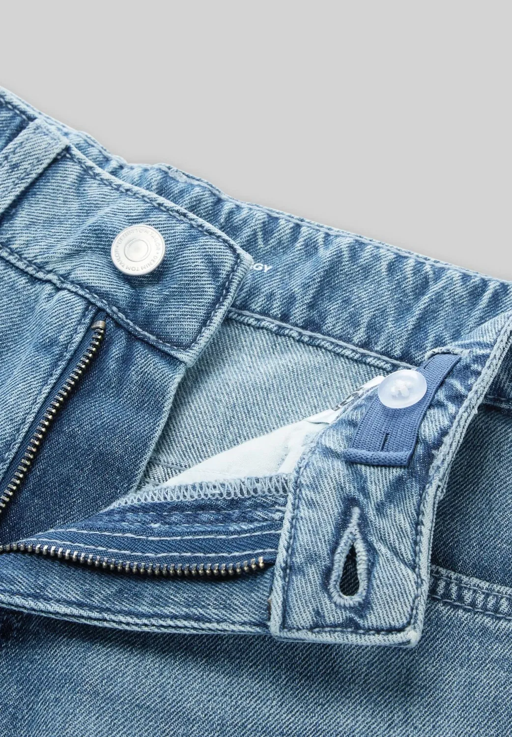 Джинсы очень свободного кроя - джинсы расслабленного кроя Tom Tailor, Mid Stone Wash Denim — фото 3