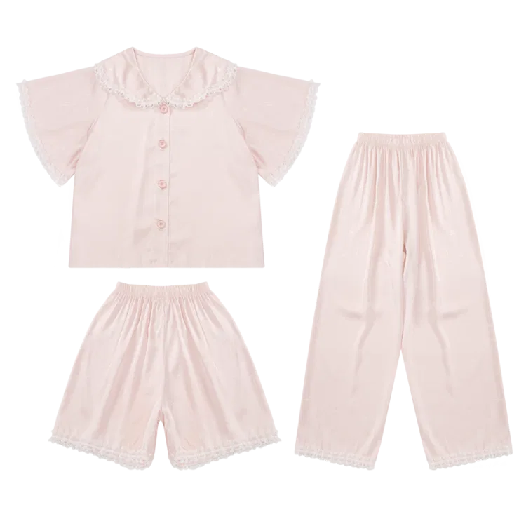 Детский комплект пижам 3 предмета Lanza, Pink