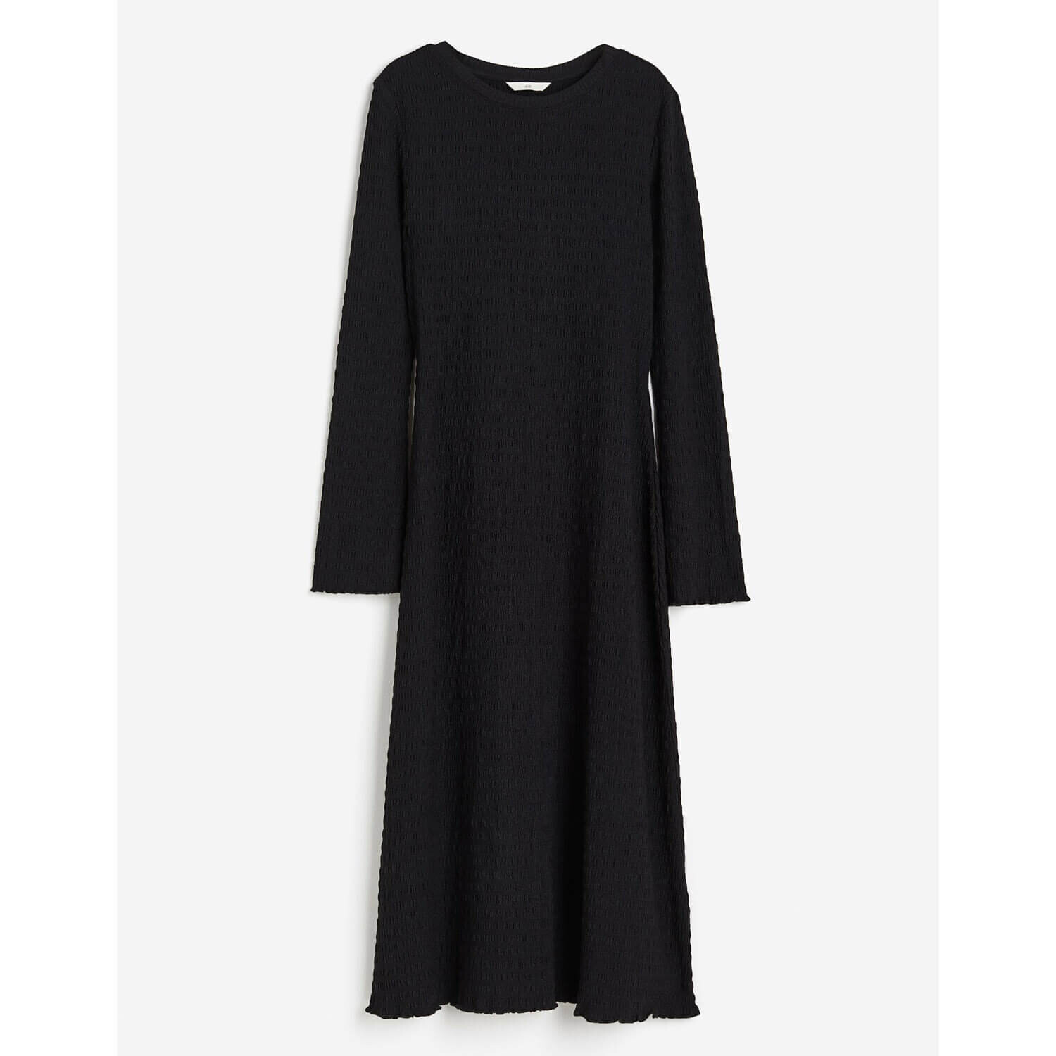 

Платье H&M Textured Jersey, черный
