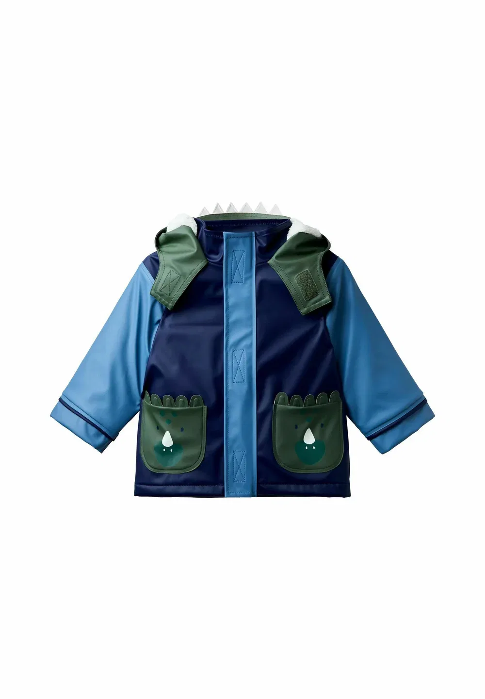 Уютная водонепроницаемая куртка Dino Jojo Maman Bébé, Blue