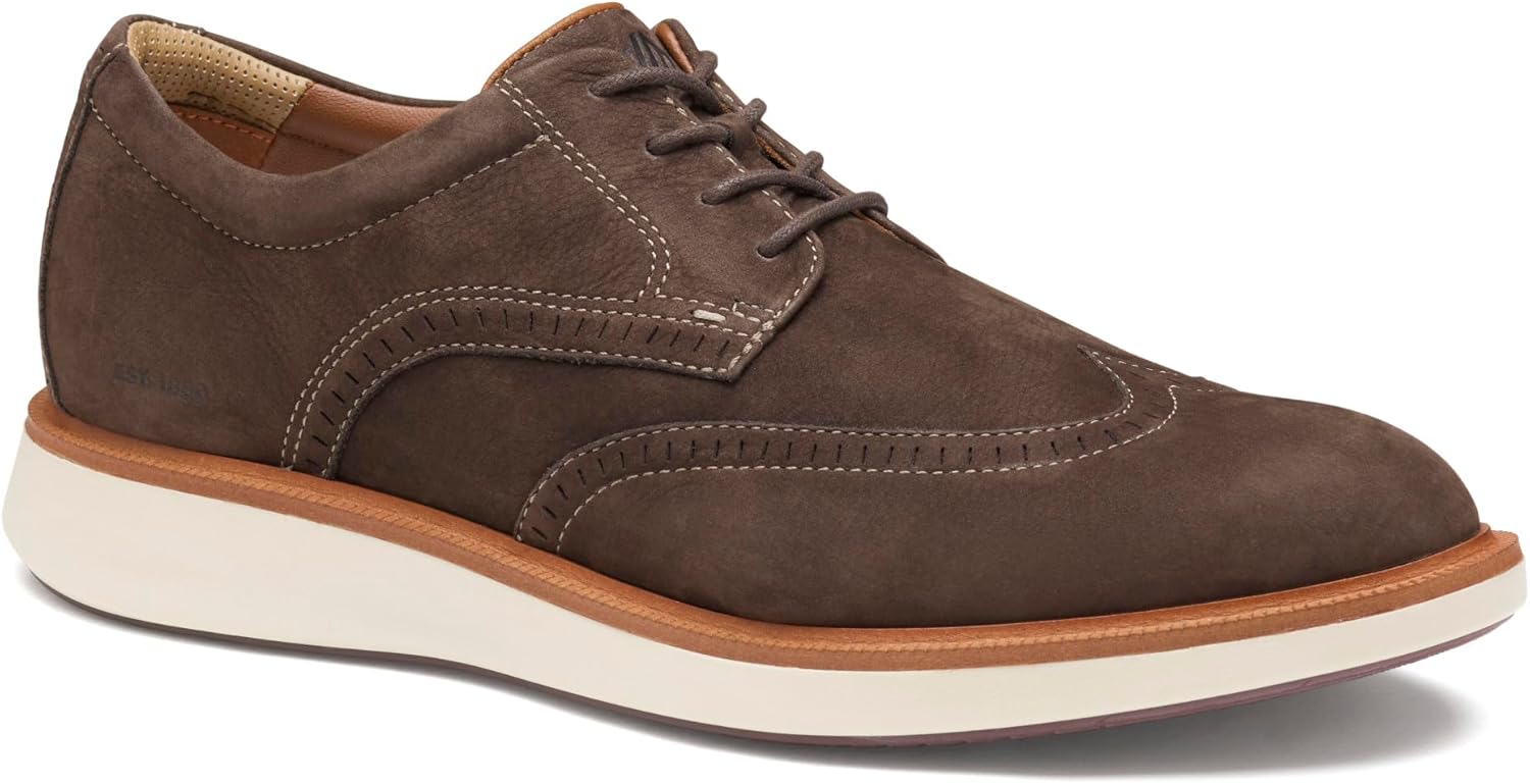 

Мужские оксфорды Johnston Murphy Xc Parker с крылышками Johnston & Murphy, коричневый