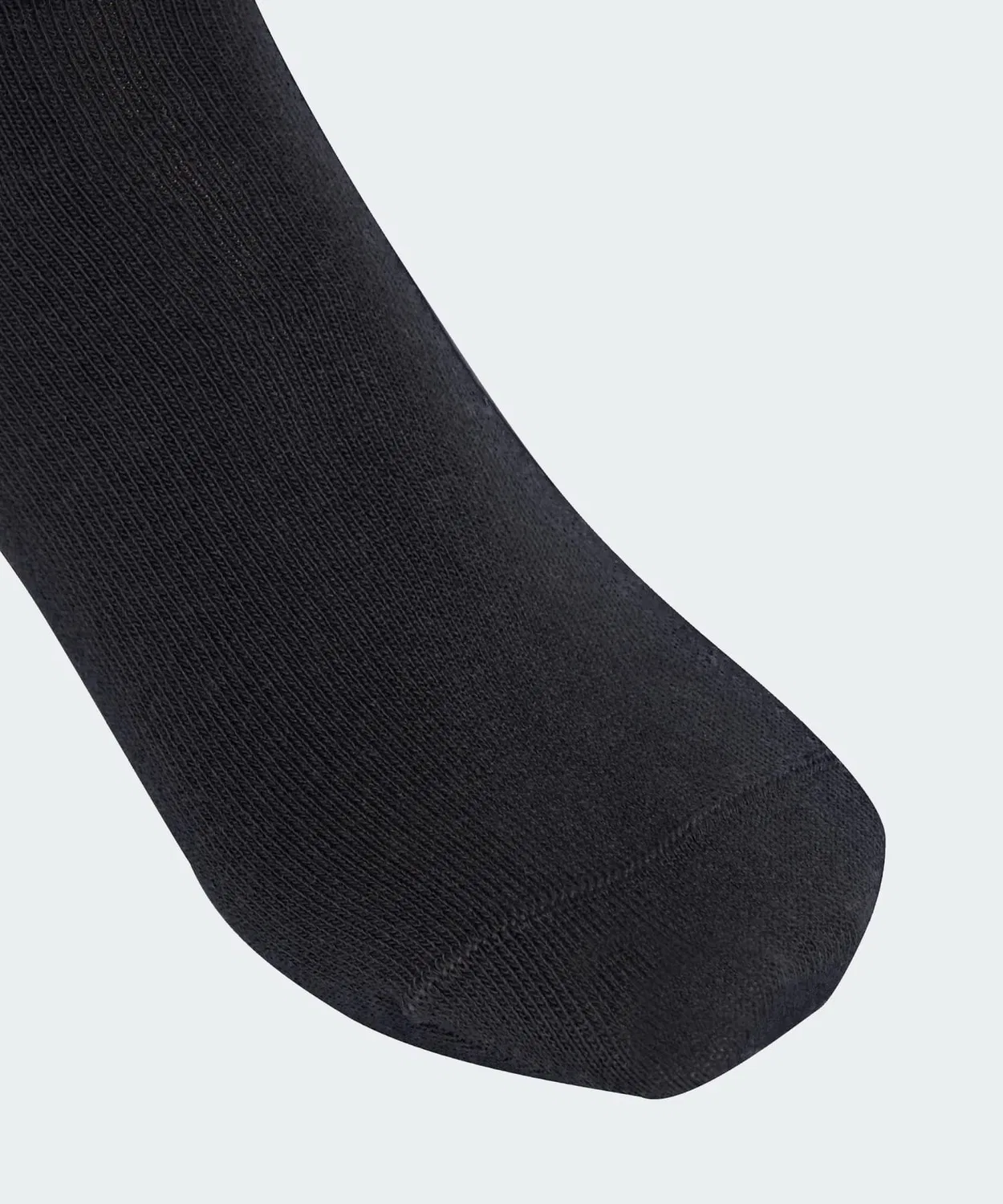 Мужские носки-гольфы с тремя полосками, комплект из 3 пар Adidas, Black — фото 4