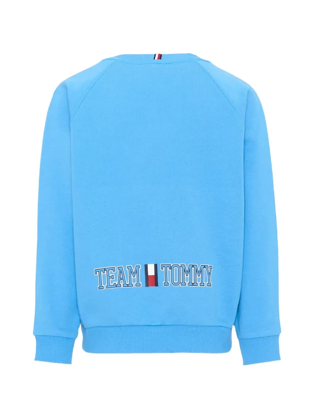 Худи с вышитым логотипом Tommy Hilfiger Junior, синий — фото 2