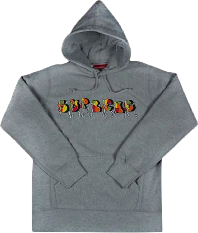 

Толстовка Supreme Blade Whole Car Hooded Sweatshirt 'Grey', серый