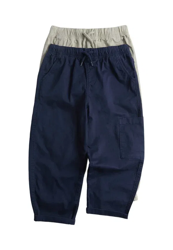 Брюки хлопковые 2 Pack - Tracksuit Bottoms Marks & Spencer, темно-синий mix