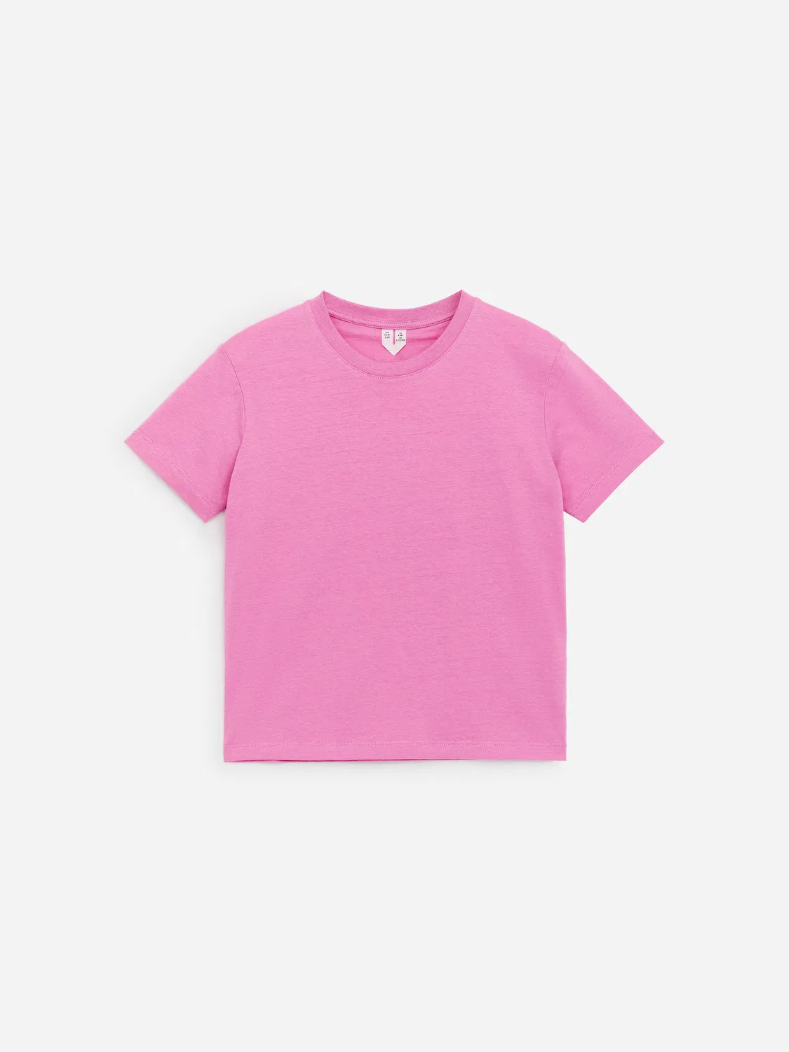 Футболка с круглым вырезом, комплект из 2 штук Arket, Rosa/Gelb — фото 2