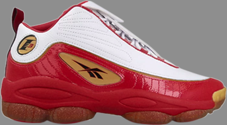 Кроссовки iverson legacy 'red gum' Reebok, красный - фото