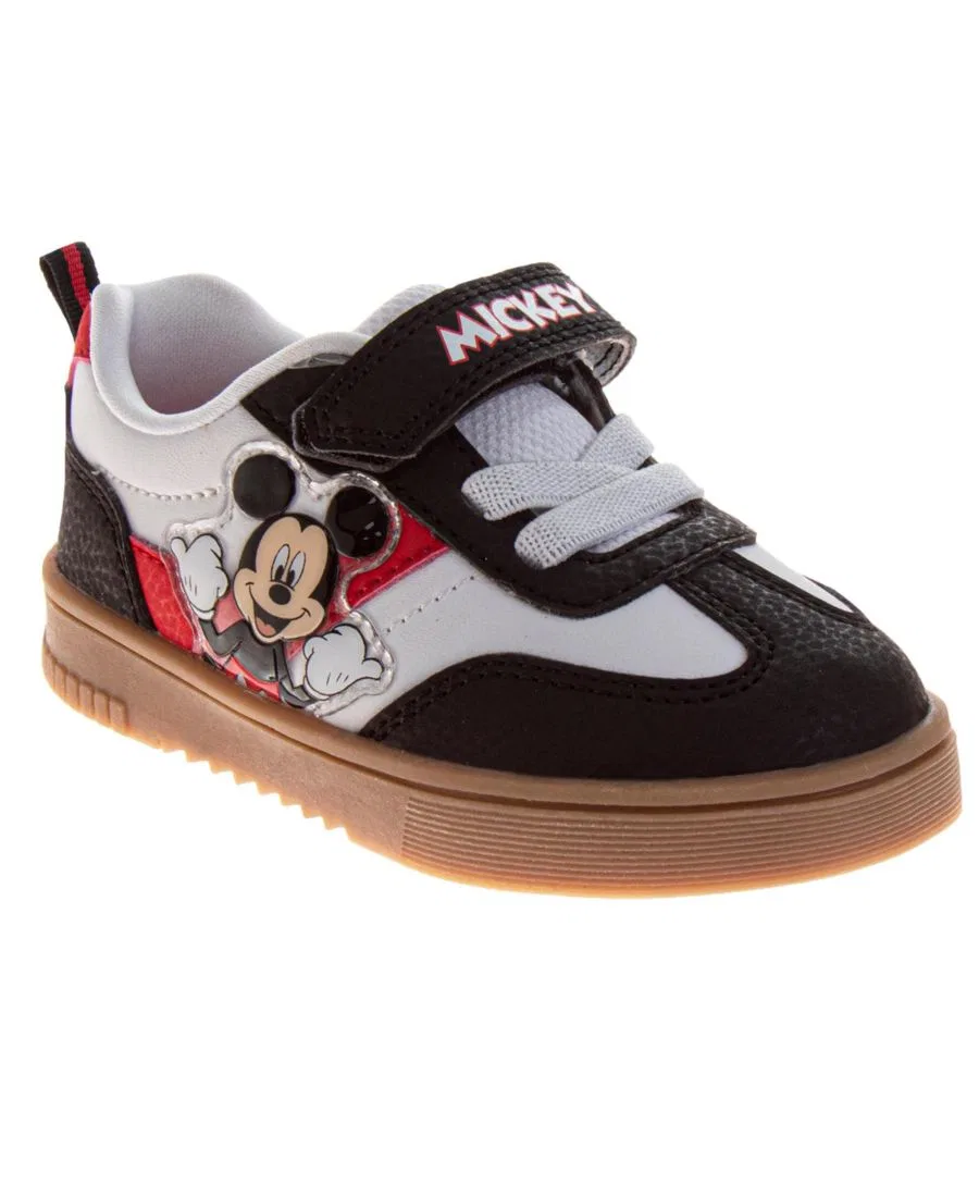 Кроссовки на липучках с Микки Маусом Disney, Black White