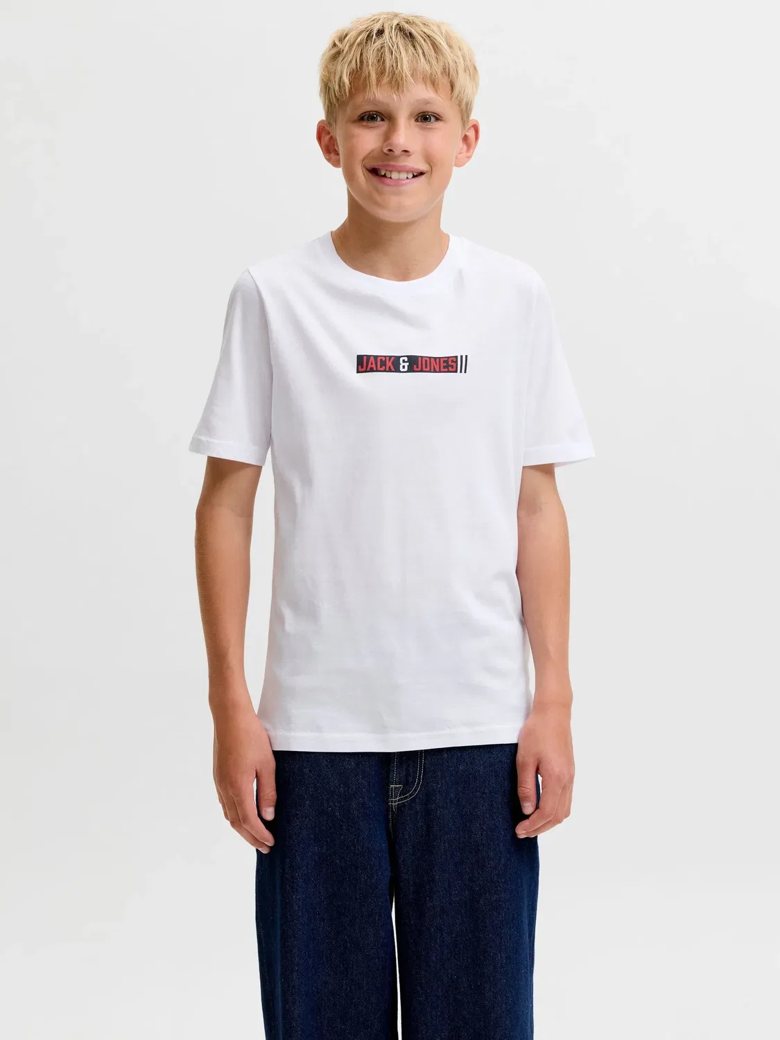 Комплект футболок с принтом Jack & Jones Junior, черный — фото 3