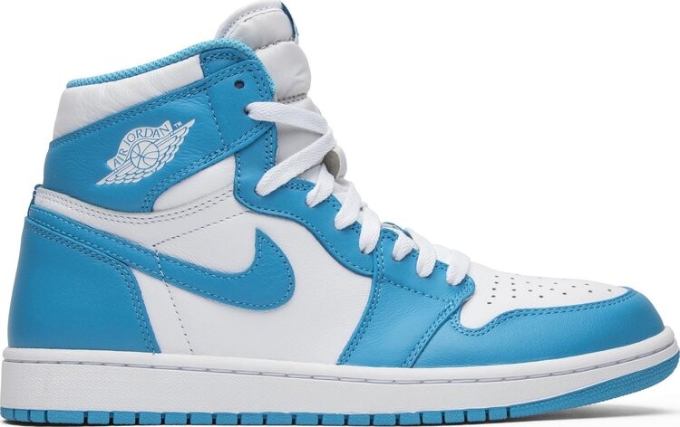 

Кроссовки Air Jordan 1 Retro High OG UNC, белый, Белый;синий, Кроссовки Air Jordan 1 Retro High OG UNC, белый