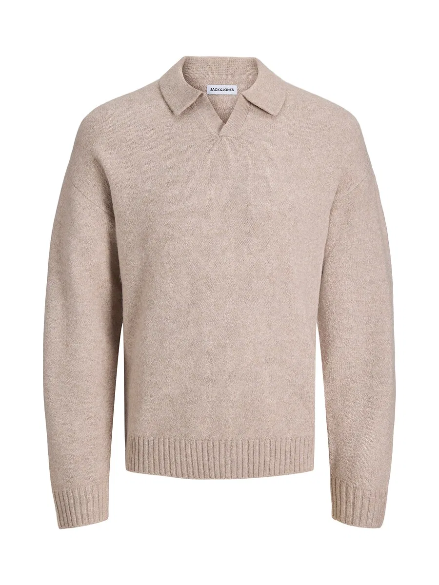 Детский свитер Jack & Jones Junior 'JJESOHO OLLIE' цвета капучино