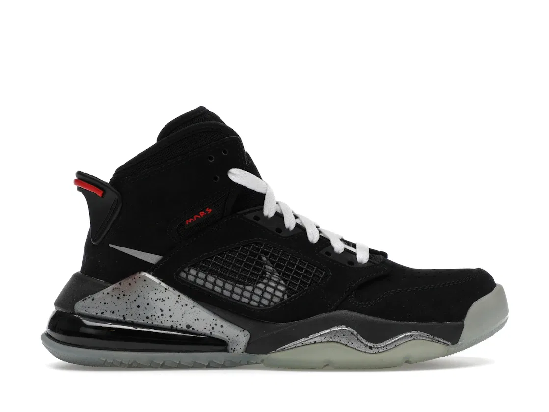 Детские кроссовки Lifestyle Jordan Mars 270 Jordan, Black/Fire Red/White/Reflect Silver