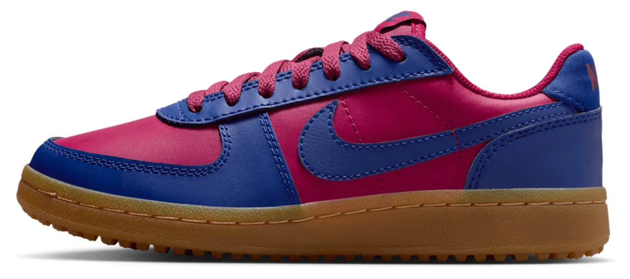 Кроссовки для мальчиков Field General LTR Nike, цвет Noble Red/Deep Royal Blue/Gum Lt Brown — фото 2