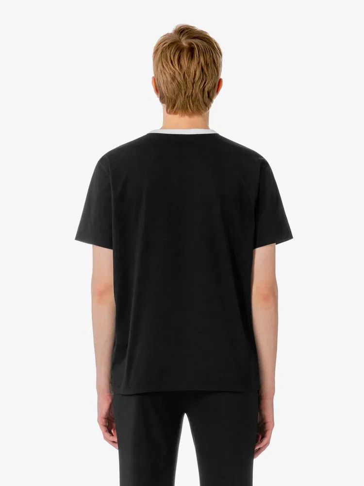 Футболка с принтом TH769E LACOSTE, Black — фото 3