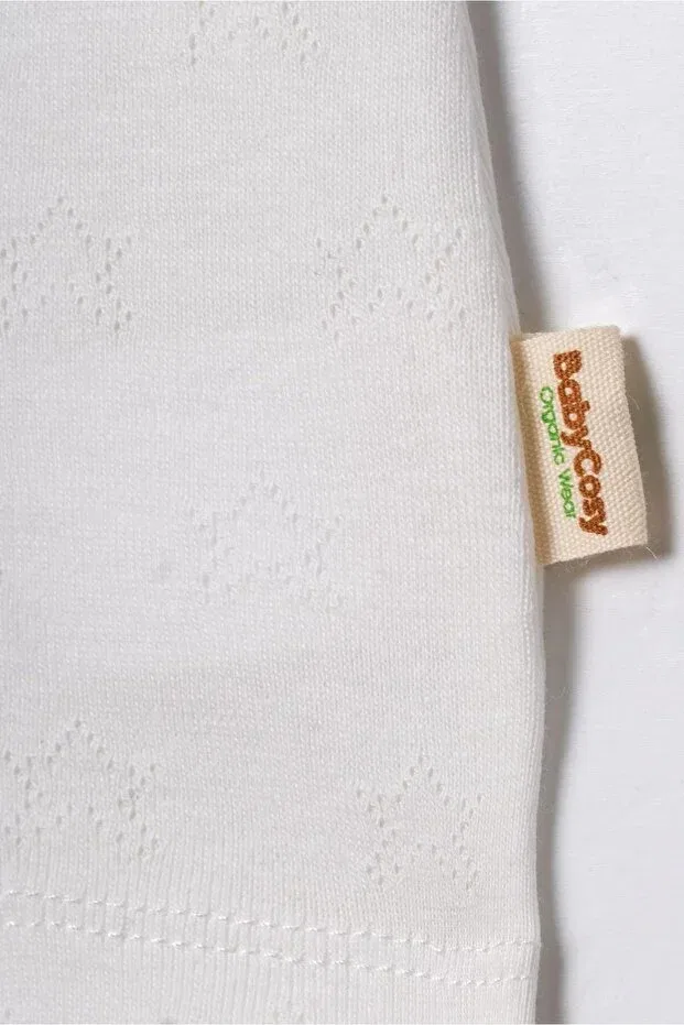 Детский комплект футболки и шорт с коротким рукавом Babycosy Organic Wear, Gray — фото 4