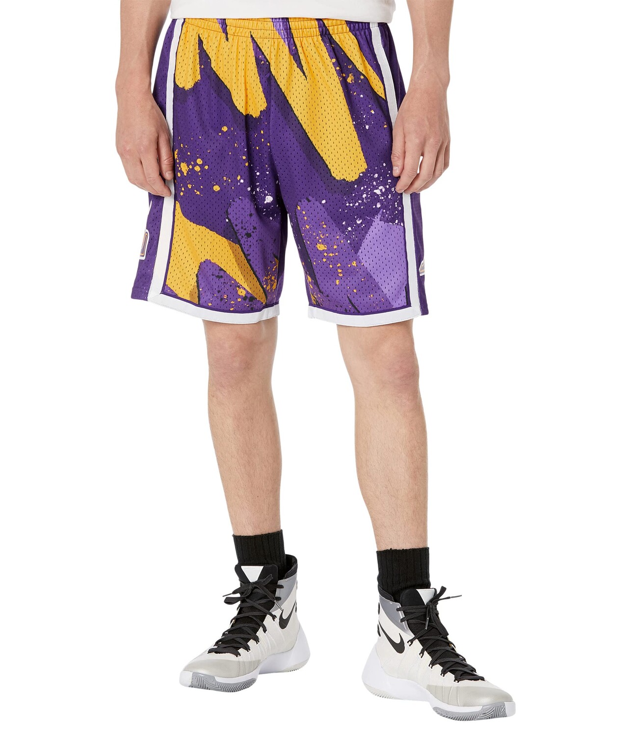 

Шорты Mitchell & Ness, NBA Hyper Hoops Swingman Shorts Lakers 2009