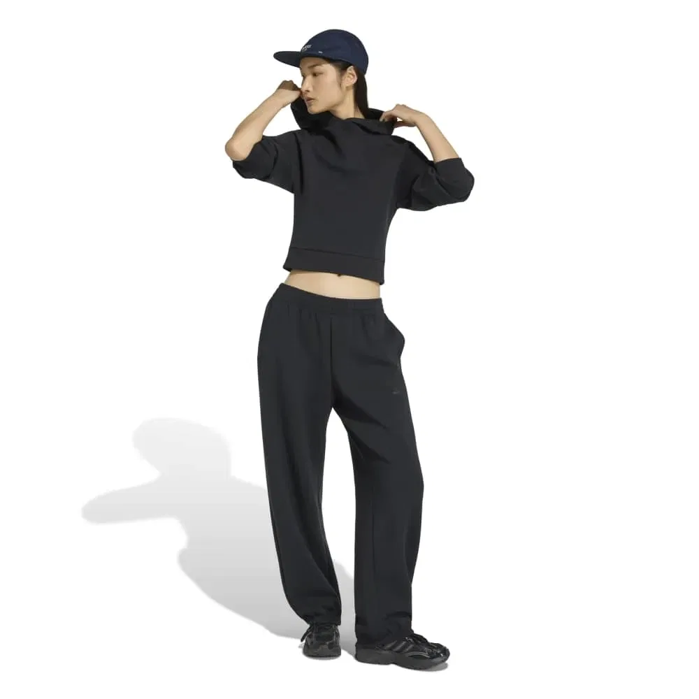 Худи Soft Lux Adidas, черный — фото 4