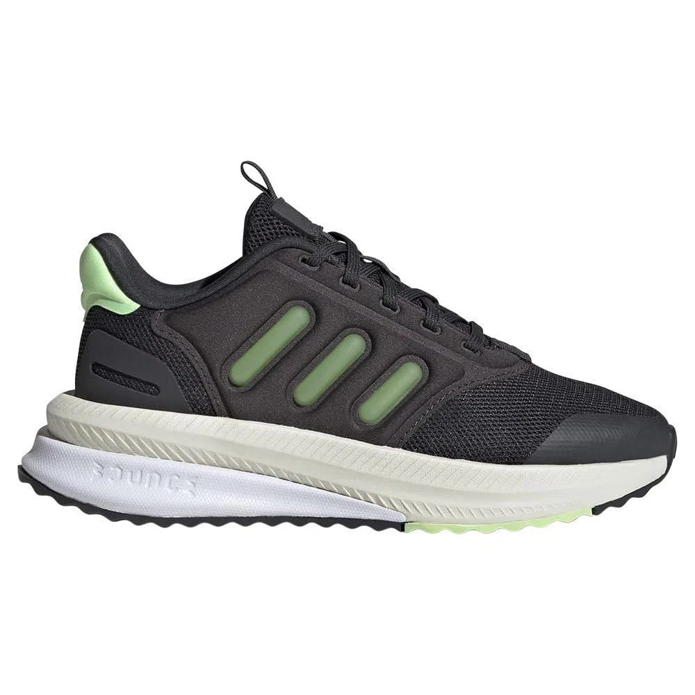 Детские кроссовки для мальчиков с кроссовками Adidas X_plrphase J, Carbonio / Verde Spark / Avorio